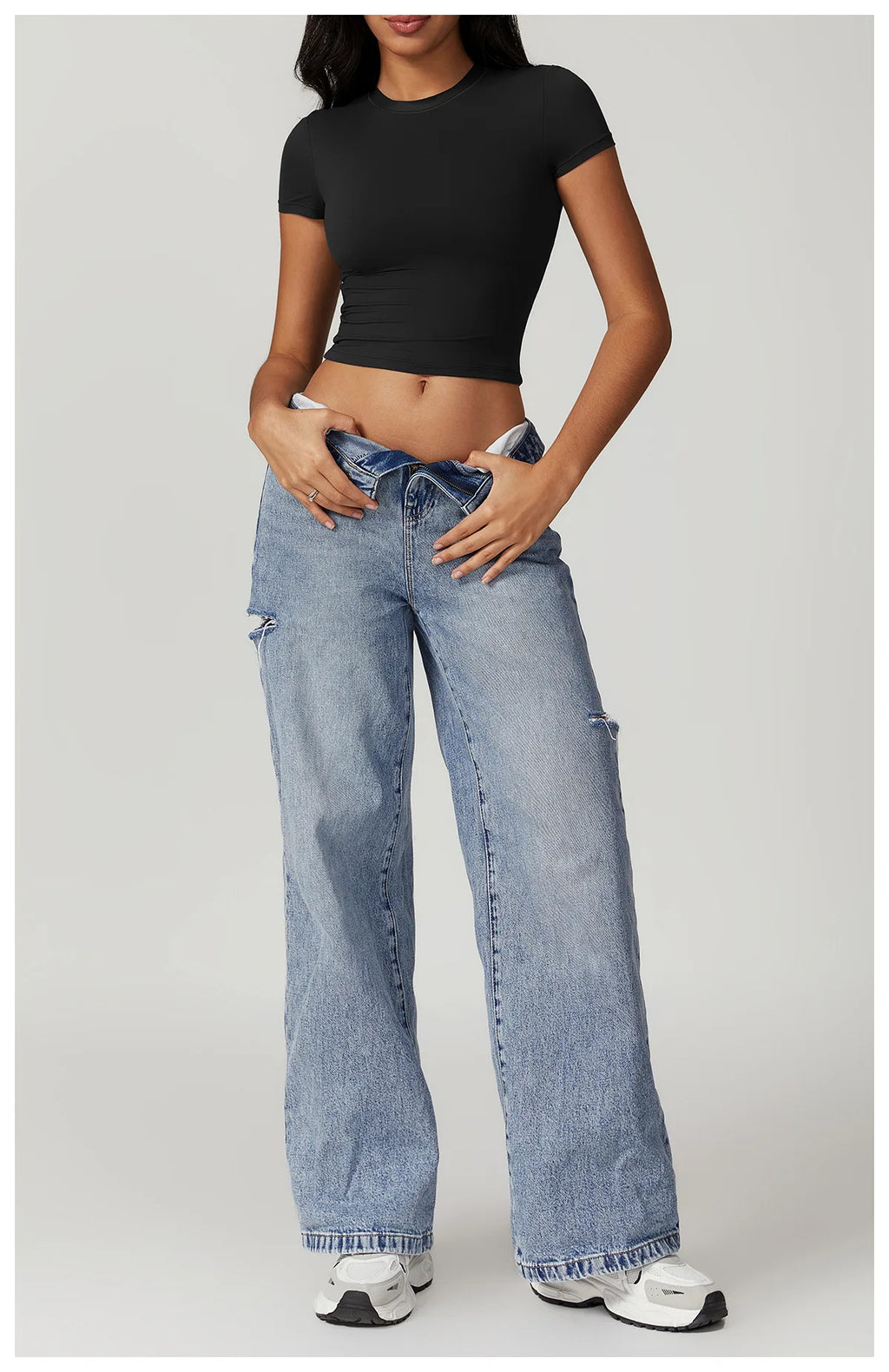 Camiseta FITNES feminina justa de secagem rápida