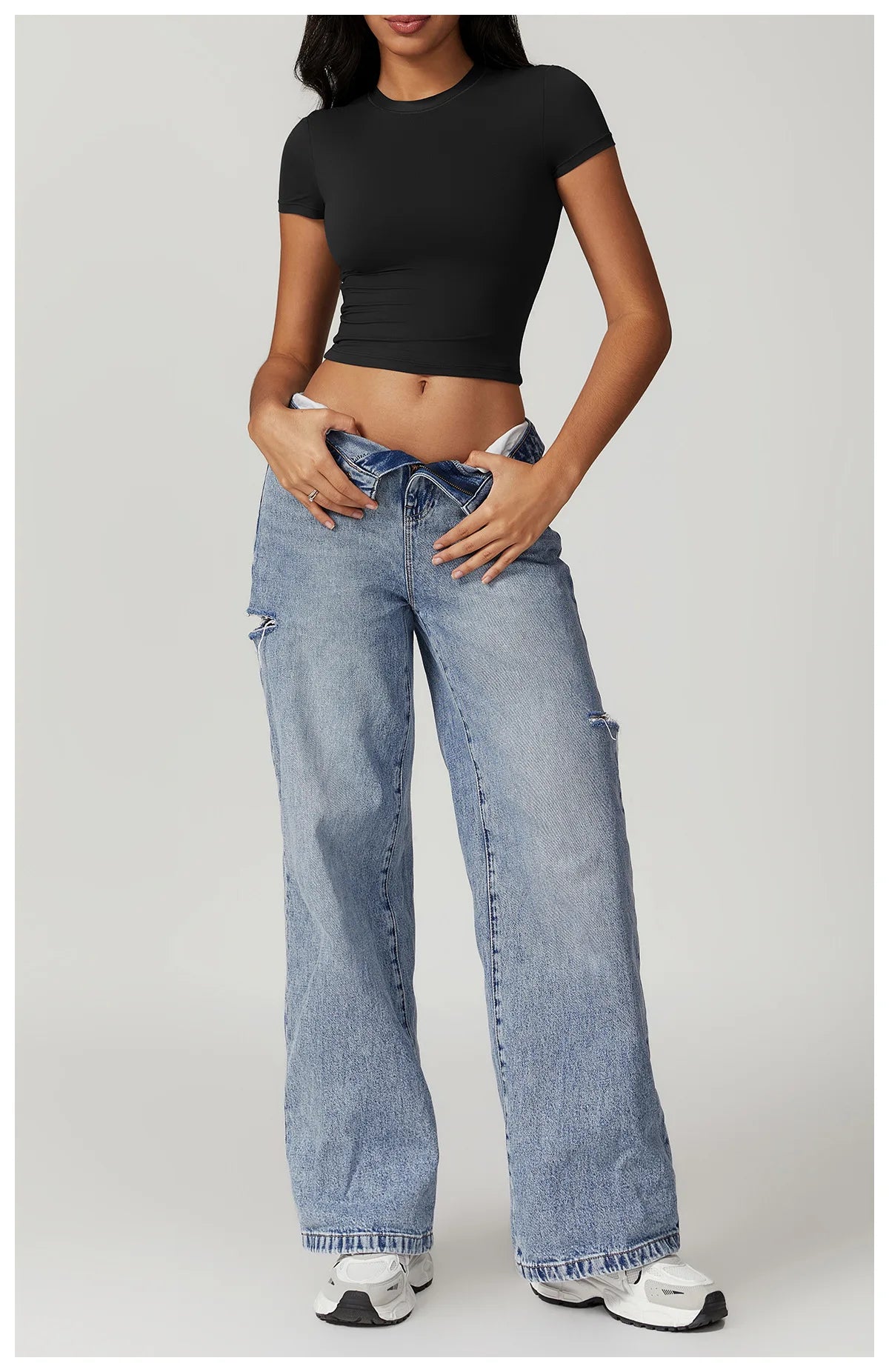 Camiseta FITNES feminina justa de secagem rápida